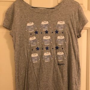 Gap SUPER COMFY tee; Stars and Stripes